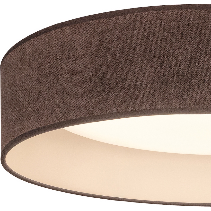 Brilagi - Luminária de teto LED VELVET SIMPLE LED/24W/230V 3000K Ø 45 cm castanha