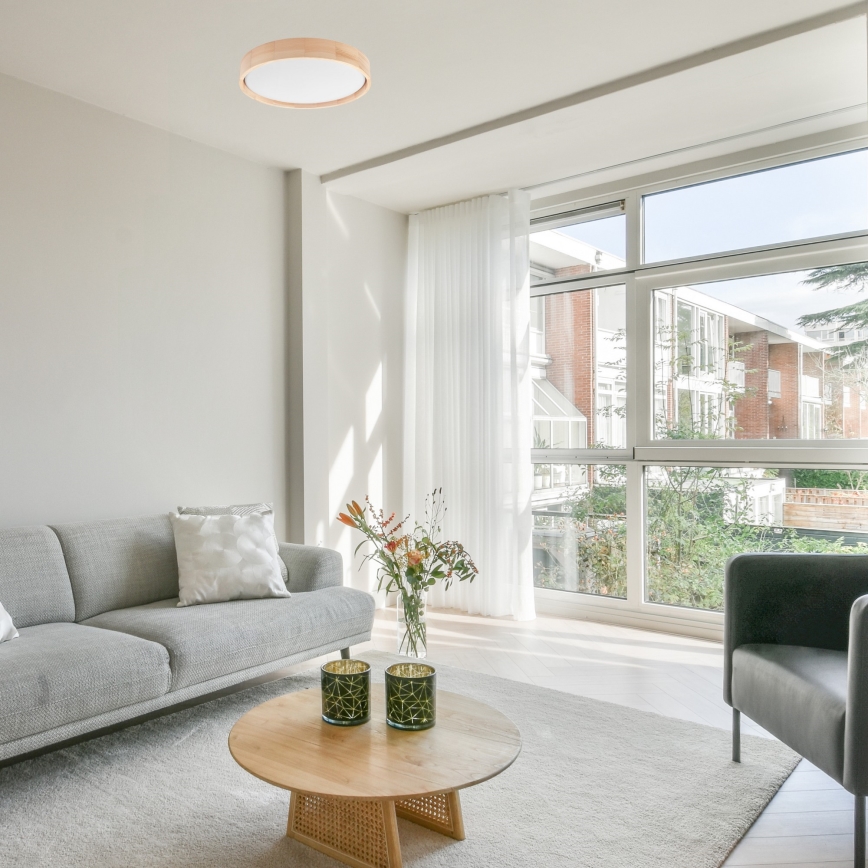 Brilagi - Luminária de teto LED dimmerizável MANAROLA SMART LED/24W/230V 2700-6500K diâmetro 41 cm Wi-Fi + controlo remoto Tuya