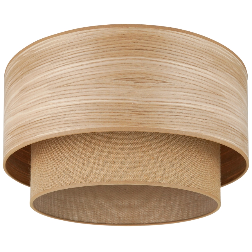 Brilagi - Luminária de teto MONTANA BOHO 1xE27/15W/230V diâmetro 45 cm castanho