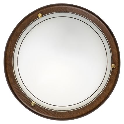 Brilagi - Luminária de teto ORBIS 1xE27/60W/230V diâmetro 30 cm pinho