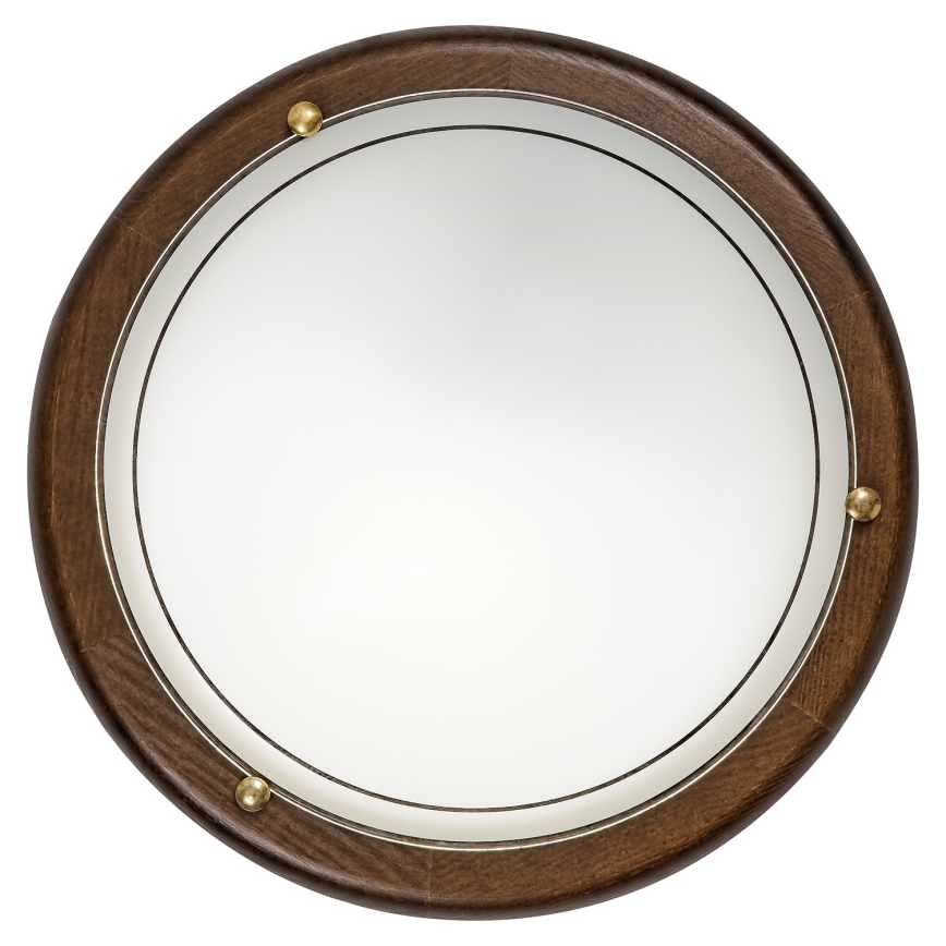 Brilagi - Luminária de teto ORBIS 1xE27/60W/230V diâmetro 30 cm pinho