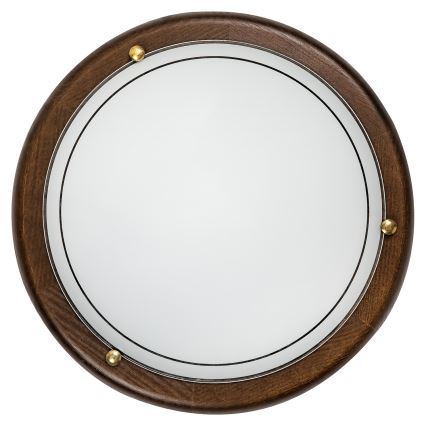 Brilagi - Luminária de teto ORBIS 1xE27/60W/230V diâmetro 30 cm pinho