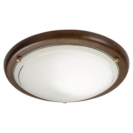 Brilagi - Luminária de teto ORBIS 1xE27/60W/230V diâmetro 30 cm pinho