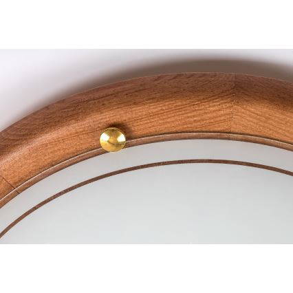 Brilagi - Luminária de teto ORBIS 2xE27/60W/230V Ø 38 cm em pinho