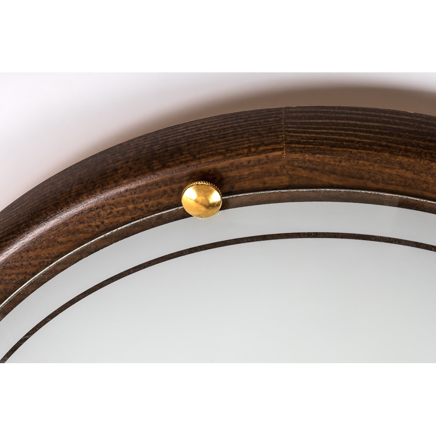 Brilagi - Luminária de teto ORBIS 2xE27/60W/230V Ø 38 cm pinho