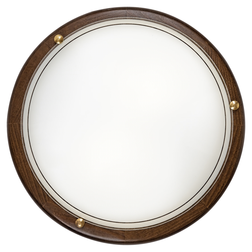 Brilagi - Luminária de teto ORBIS 2xE27/60W/230V Ø 38 cm pinho