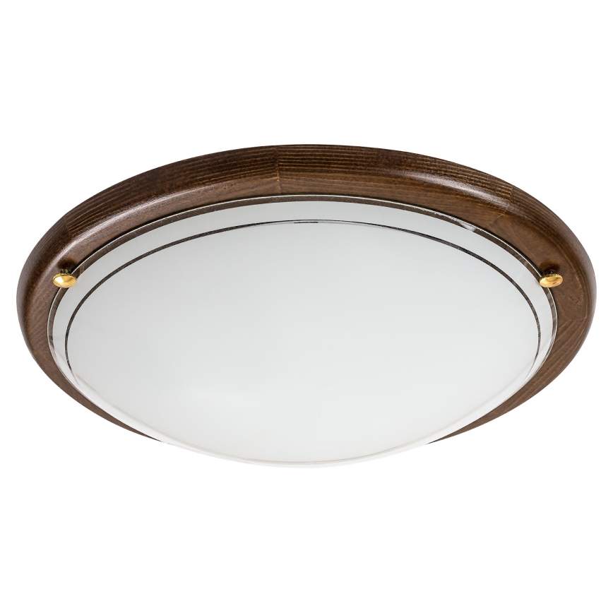 Brilagi - Luminária de teto ORBIS 2xE27/60W/230V Ø 38 cm pinho