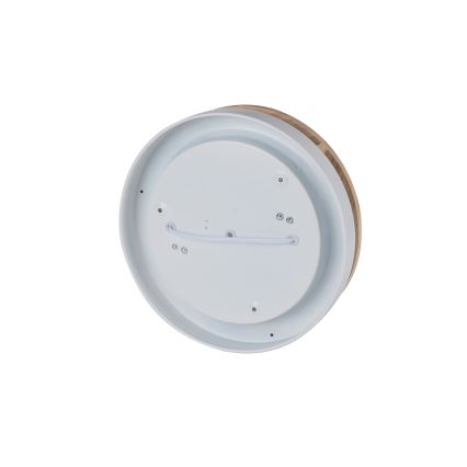 Brilagi - Luminária de teto ORINO 2xE27/40W/230V Ø 27 cm branca/carvalho