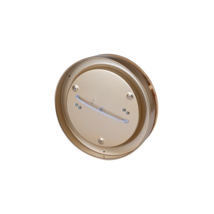 Brilagi - Luminária de teto ORINO 2xE27/40W/230V Ø 27 cm dourada/carvalho