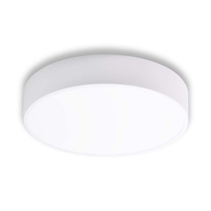 Brilagi - CLARE luminária de tecto LED RGBW dimerizável para casa de banho 3xE27/9W/230V 2700-6500K ø 40 cm IP54 Wi-Fi branca