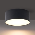BRILAGI - Luminária de teto para exterior FORIS LED/20W/230V Ø 15 cm preta IP44