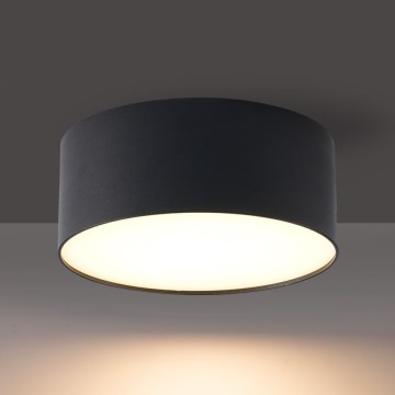 BRILAGI - Luminária de teto para exterior FORIS LED/20W/230V Ø 15 cm preta IP44