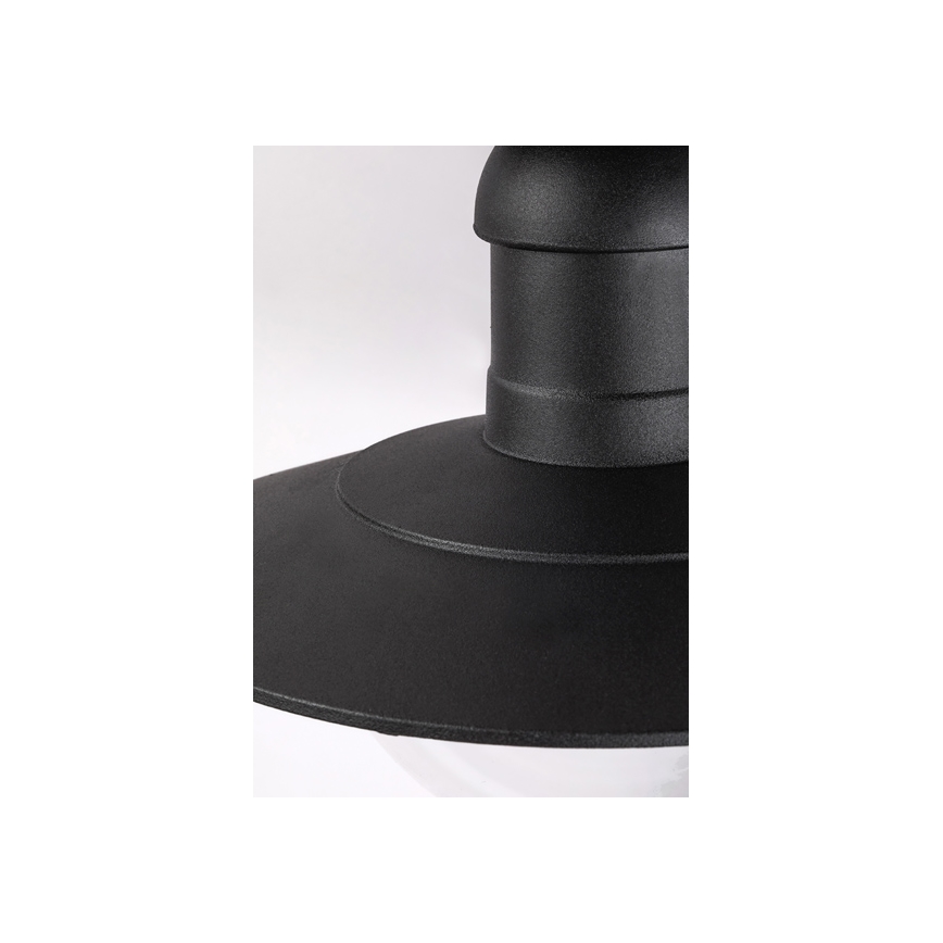 Brilagi - Luminária de teto para exterior MOLDE 1xE27/60W IP44 preta