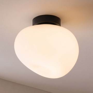 BRILAGI - Luminária de teto PEBBLES 1xE27/40W/230V diâmetro 30 cm preta