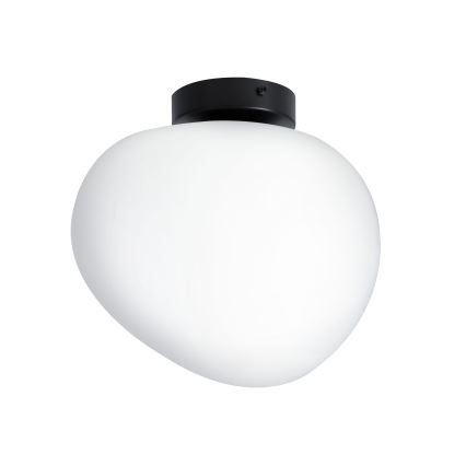 BRILAGI - Luminária de teto PEBBLES 1xE27/40W/230V diâmetro 30 cm preta