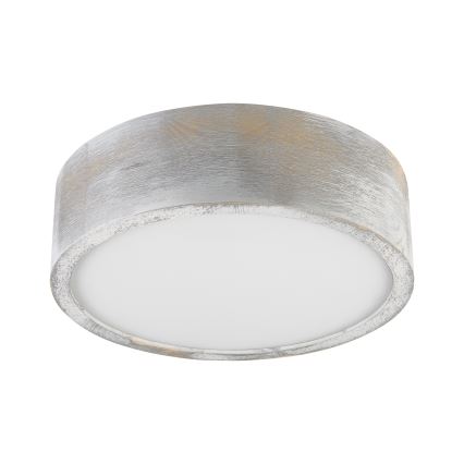 Brilagi - Luminária de teto PINO 1xE27/15W/230V pinho/prateado Ø 27,5 cm