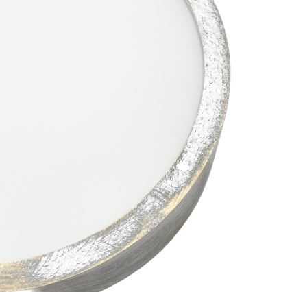 Brilagi - Luminária de teto PINO 1xE27/15W/230V pinho/prateado Ø 27,5 cm