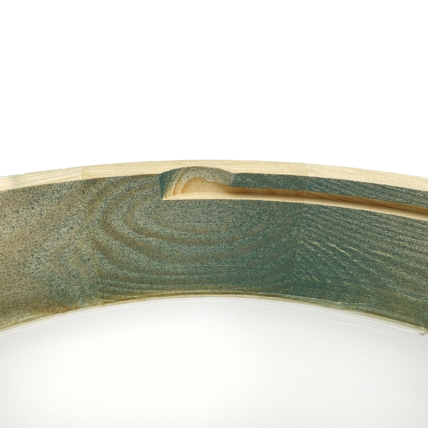 Brilagi - Luminária de teto PINO 2xE27/15W/230V pinho/verde Ø 37,5 cm