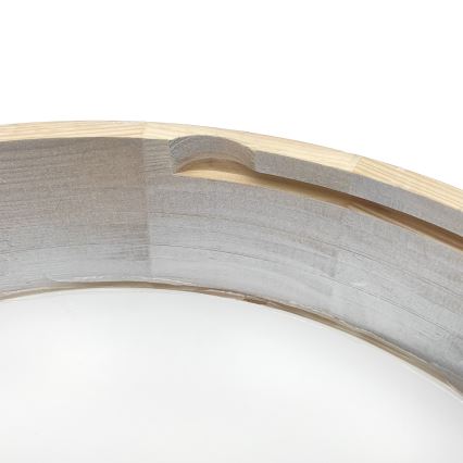 Brilagi - Luminária de teto PINO 3xE27/15W/230V, pinho/prateada Ø 47,5 cm