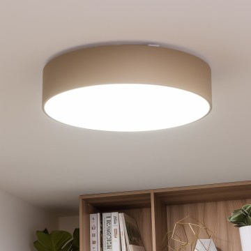 BRILAGI - Luminária de teto POOL 4xE27/15W/230V diâmetro 50 cm IP54 bege