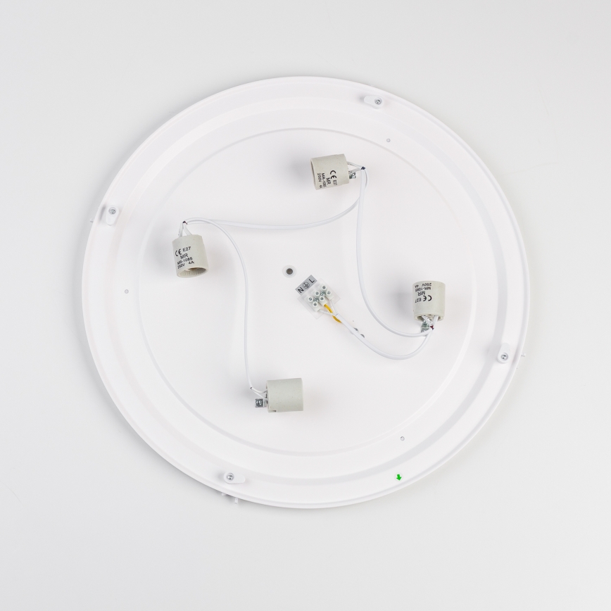 BRILAGI - Luminária de teto POOL 4xE27/15W/230V diâmetro 50 cm IP54 bege