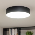 BRILAGI - Luminária de teto POOL 4xE27/15W/230V Ø 50 cm IP54 preta