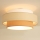 Brilagi - Luminária de teto RESNA 1xE27/60W/230V Ø 40 cm creme/bege