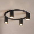 Brilagi - Luminária de teto SELE 4xGU10/30W/230V preta