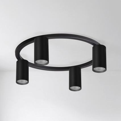 Brilagi - Luminária de teto SELE 4xGU10/30W/230V preta