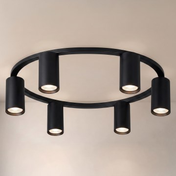 Brilagi - Luminária de teto SELE 6xGU10/30W/230V preta