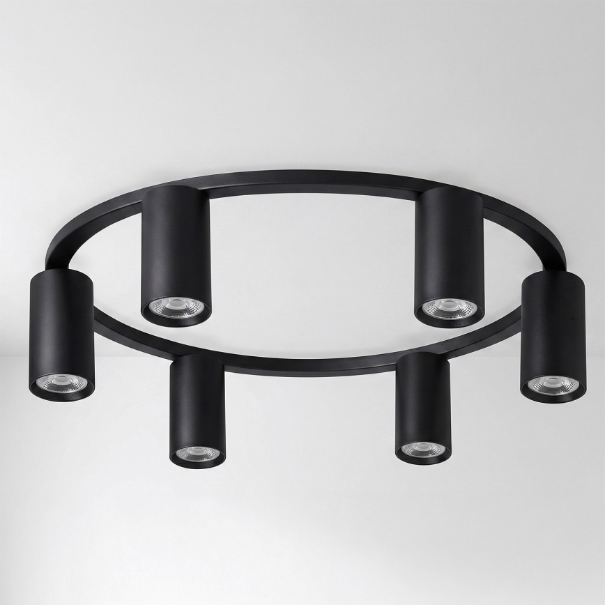 BRILAGI - Luminária de teto SELE 6xGU10/30W/230V preta