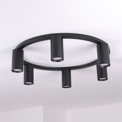 BRILAGI - Luminária de teto SELE 6xGU10/30W/230V preta