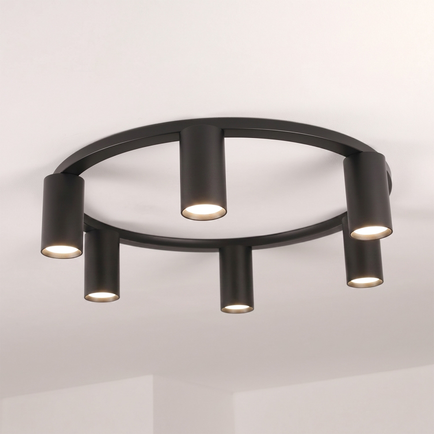 BRILAGI - Luminária de teto SELE 6xGU10/30W/230V preta