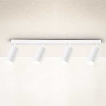 Brilagi - Luminária de teto SELE DIAMANT 4xGU10/30W/230V branca