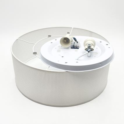 Brilagi - Luminária de teto SIRIJA MODERN 2xE27/60W/230V Ø 35 cm branca