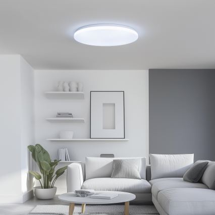 Brilagi - Luminária de teto LED dimável SMART LED/36W/230V Ø 48 cm 3000–6000K Wi‑Fi Tuya Beacon + controlo remoto
