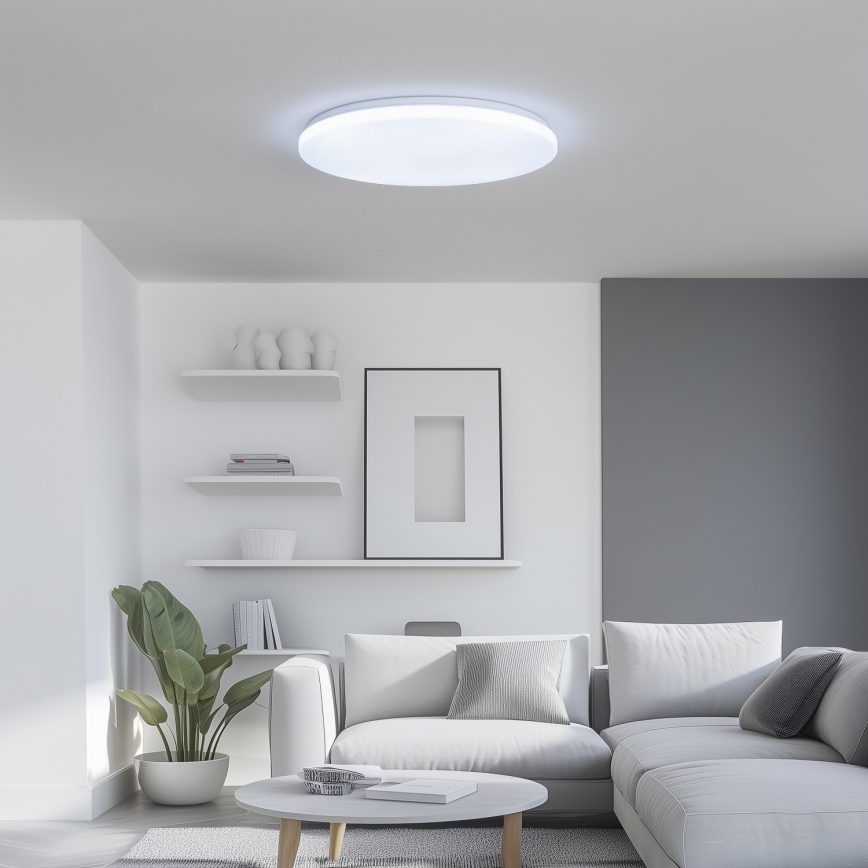 Brilagi - Luminária de teto LED dimável SMART LED/36W/230V Ø 48 cm 3000–6000K Wi‑Fi Tuya Beacon + controlo remoto