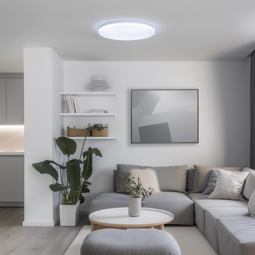 Brilagi - Luminária de teto LED dimável SMART LED/36W/230V Ø 48 cm 3000–6000K Wi‑Fi Tuya Beacon + controlo remoto