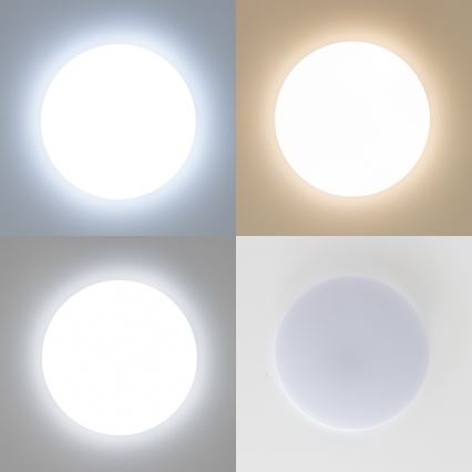 Brilagi - Luminária de teto LED dimável SMART LED/36W/230V Ø 48 cm 3000–6000K Wi‑Fi Tuya Beacon + controlo remoto