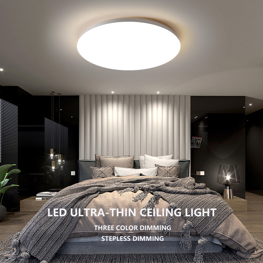 Brilagi - Luminária de teto LED dimável SMART LED/36W/230V Ø 48 cm 3000–6000K Wi‑Fi Tuya Beacon + controlo remoto