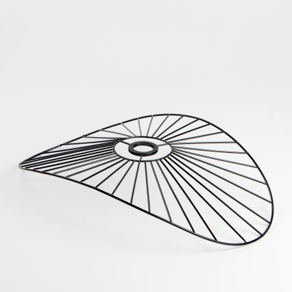 Brilagi - Luminária de teto sobreposta LED CERIA WIRE 1xE27/60W/230V 40x56 cm preta