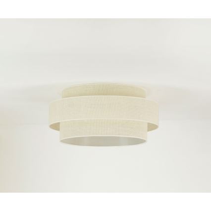 Brilagi - Luminária de teto SPACE YUTE LED/12W/230V diâmetro 50 cm 3000K/4000K/6400K creme