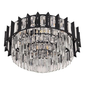 Brilagi - Luminária de teto SPECTRA 5xE14/40W/230V Ø 48 cm preta
