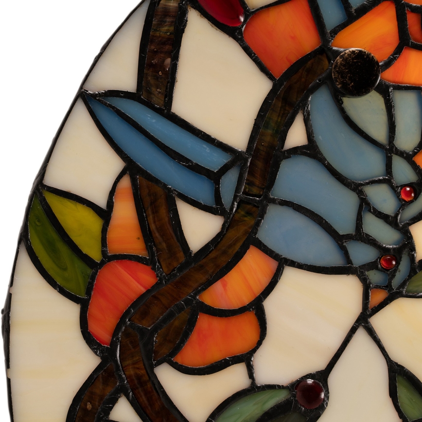 Brilagi - Luminária de teto Tiffany em vitral JUNGLE 3xE27/60W/230V Ø 40 cm