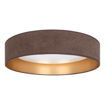 Brilagi - Luminária de teto VELVET VARI LED/24W/230V 3000/4000/6500K diâmetro 45 cm castanho/dourado