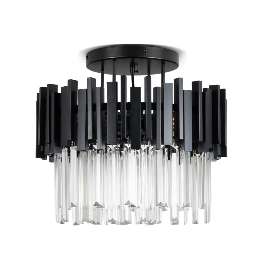 BRILAGI - Luminária de teto VERVE 4xE14/40W/230V, diâmetro 40 cm, preta