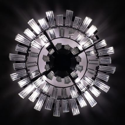 BRILAGI - Luminária de teto VERVE 4xE14/40W/230V, diâmetro 40 cm, preta