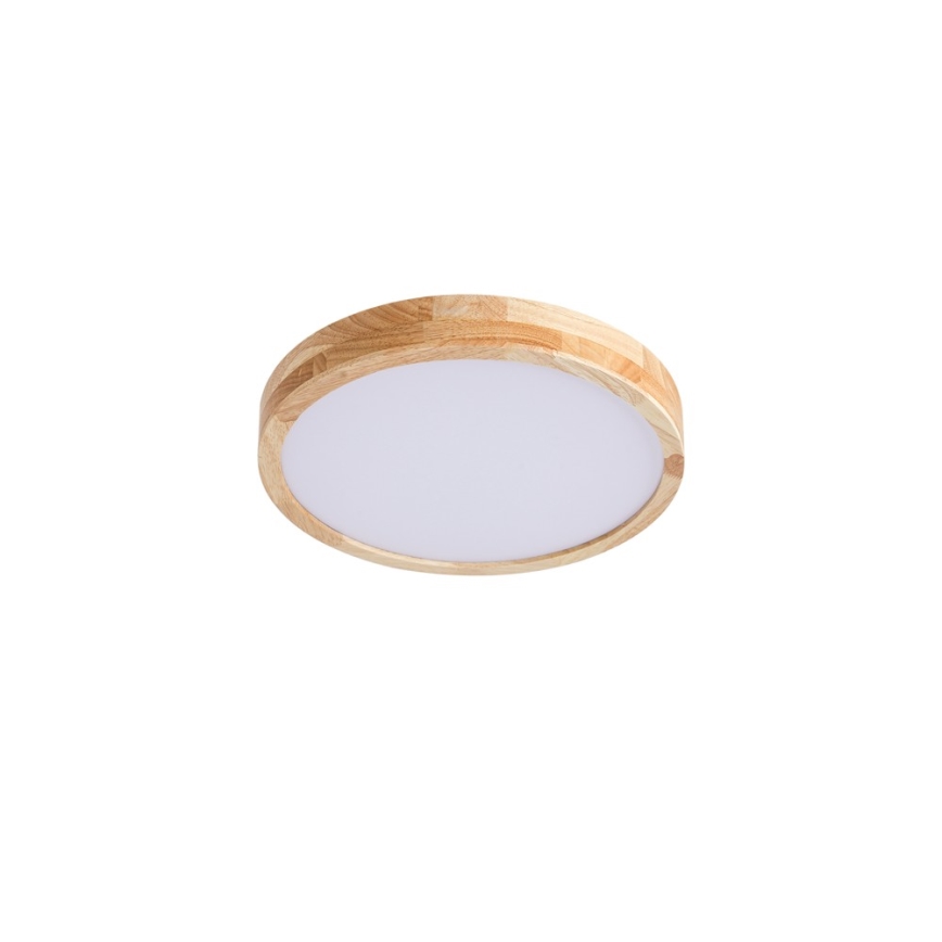 Brilagi - Candeeiro de tecto WOODLINE LED/24W/230V 3000/4000/6000K carvalho, diâmetro 30 cm
