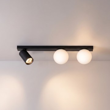 Brilagi - Luminária direcional SELE BALL 1xGU10/30W/230V + 2xG9/10W preta
