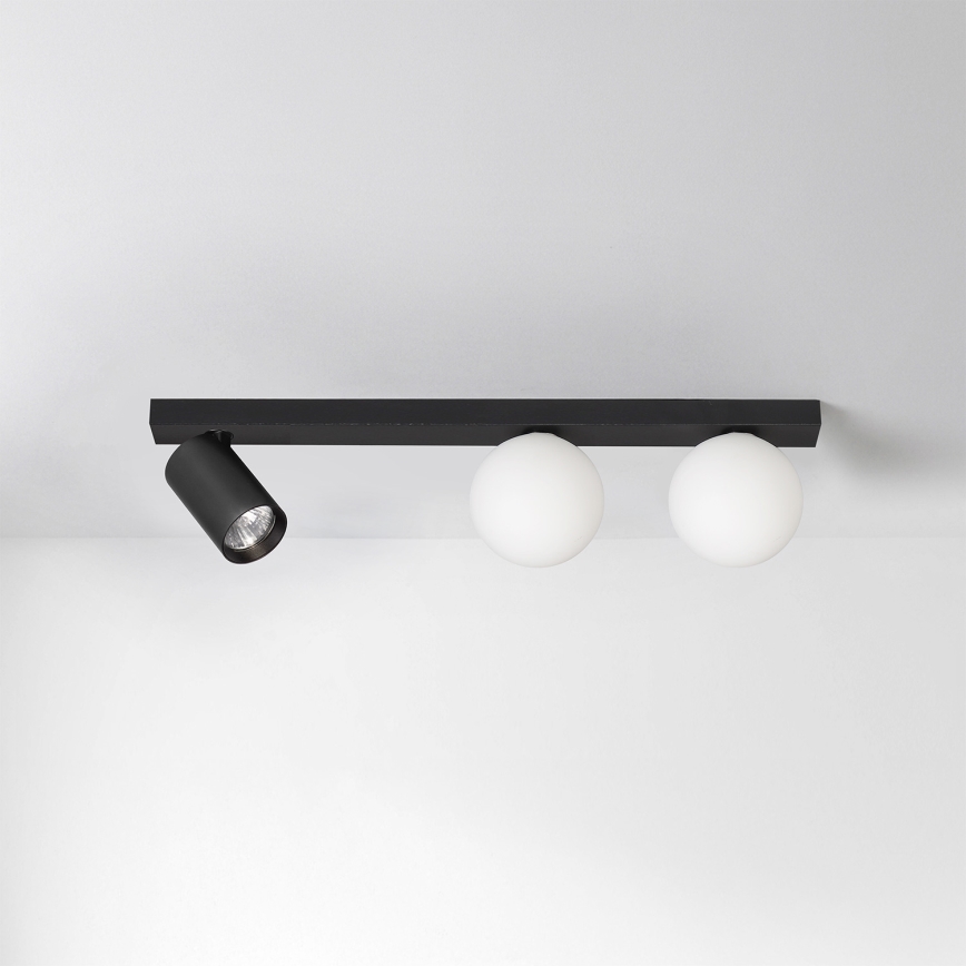 Brilagi - Luminária direcional SELE BALL 1xGU10/30W/230V + 2xG9/10W preta